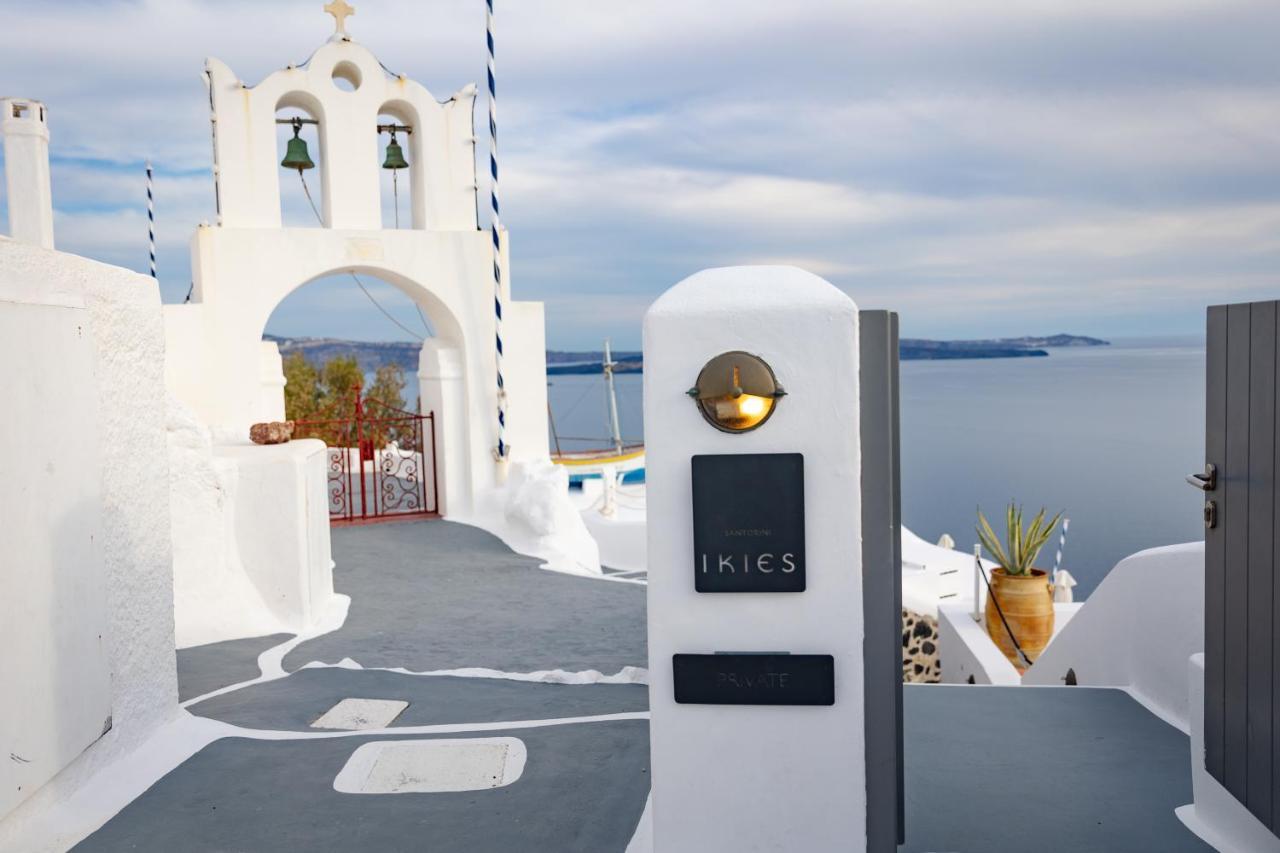 Отель Ikies Santorini Ия Экстерьер фото