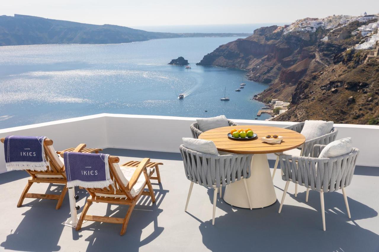 Отель Ikies Santorini Ия Экстерьер фото