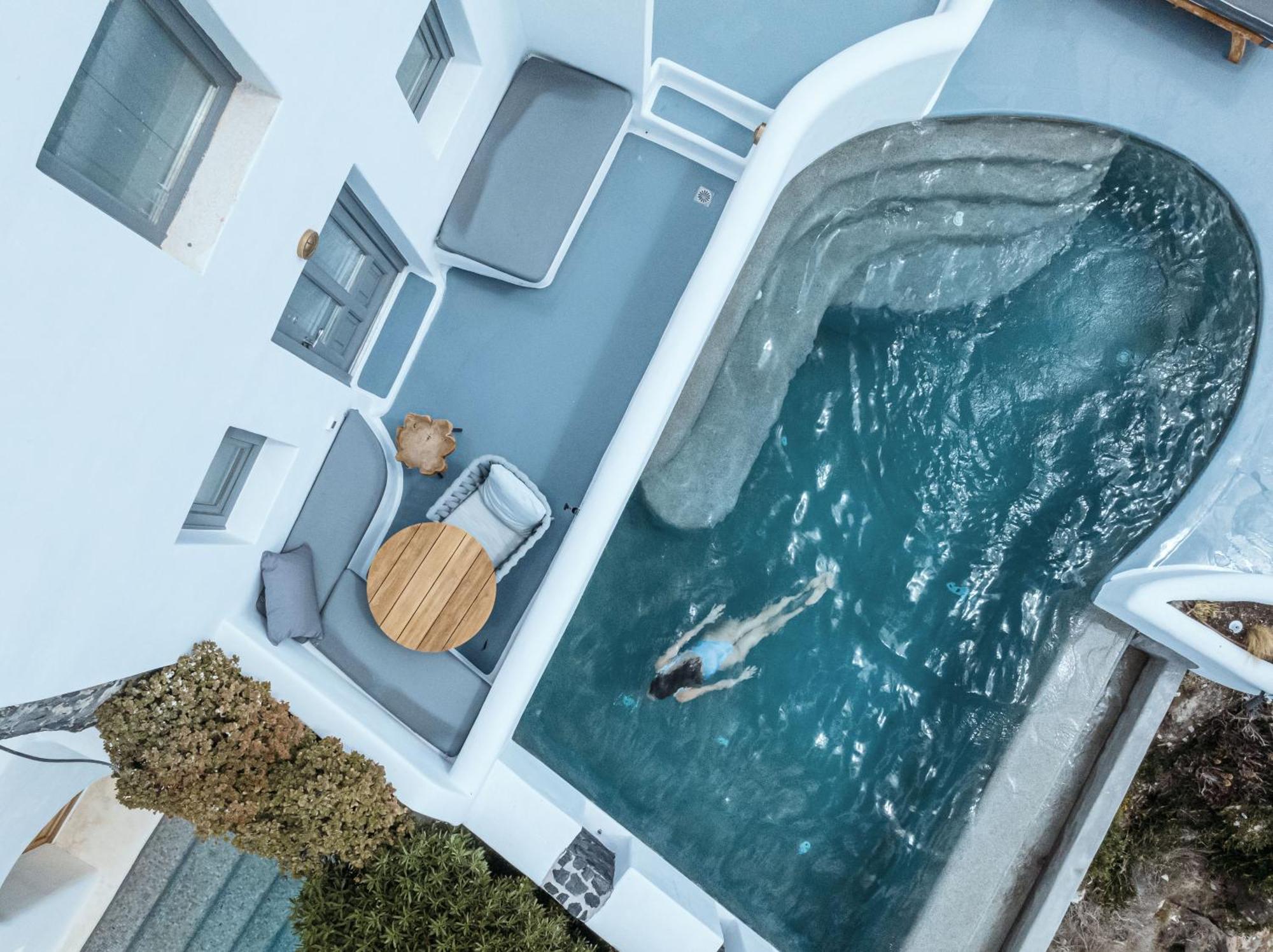 Отель Ikies Santorini Ия Экстерьер фото