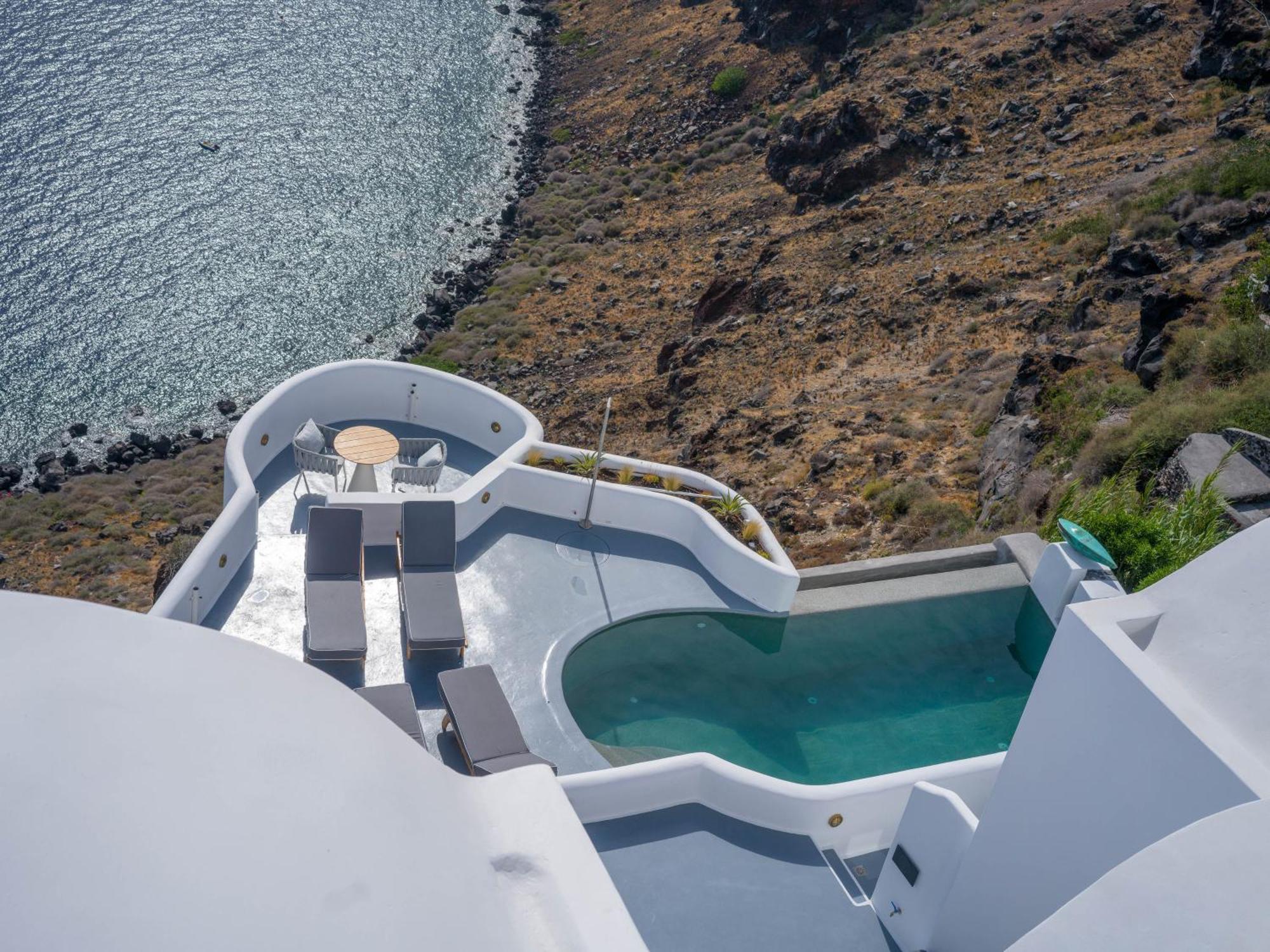 Отель Ikies Santorini Ия Экстерьер фото