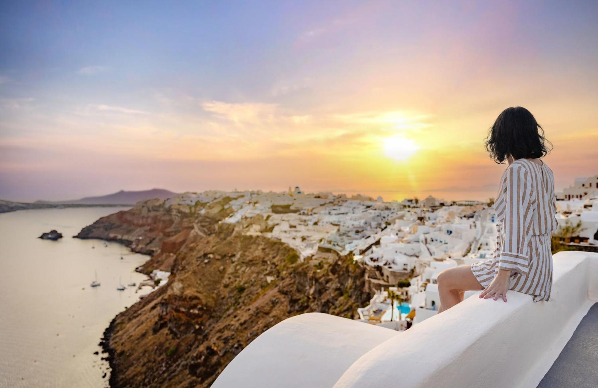Отель Ikies Santorini Ия Экстерьер фото