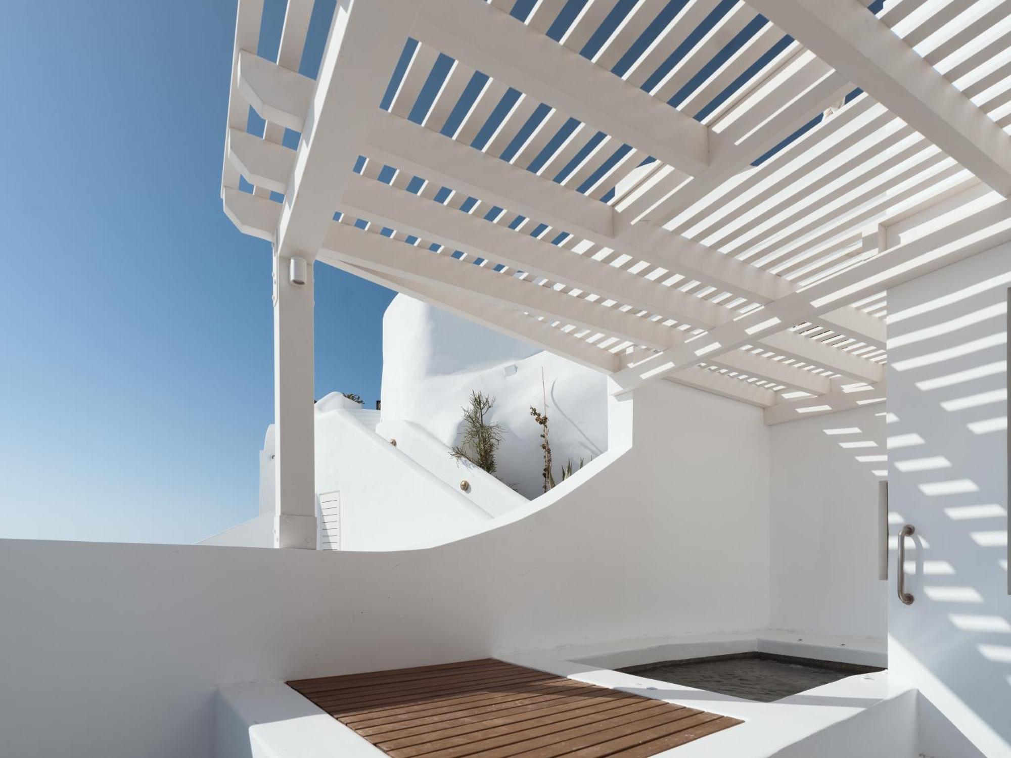 Отель Ikies Santorini Ия Номер фото