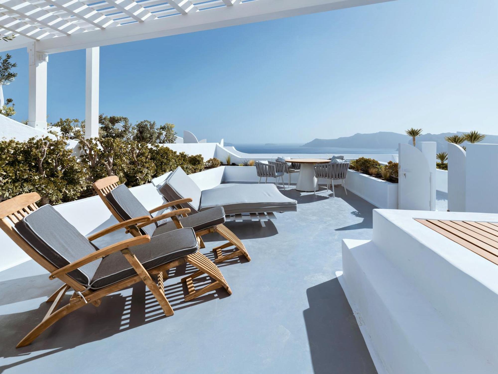 Отель Ikies Santorini Ия Экстерьер фото
