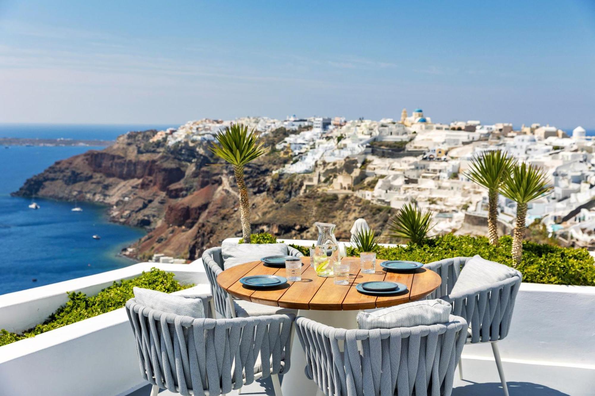 Отель Ikies Santorini Ия Экстерьер фото
