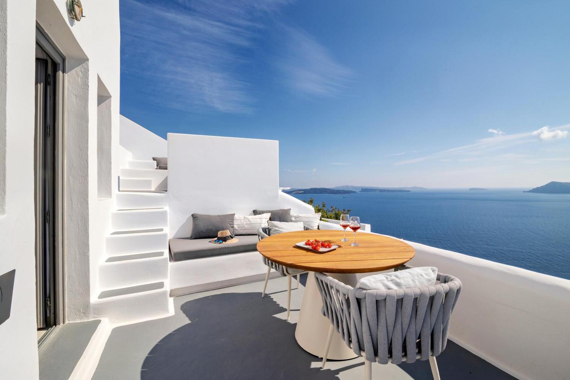 Отель Ikies Santorini Ия Экстерьер фото