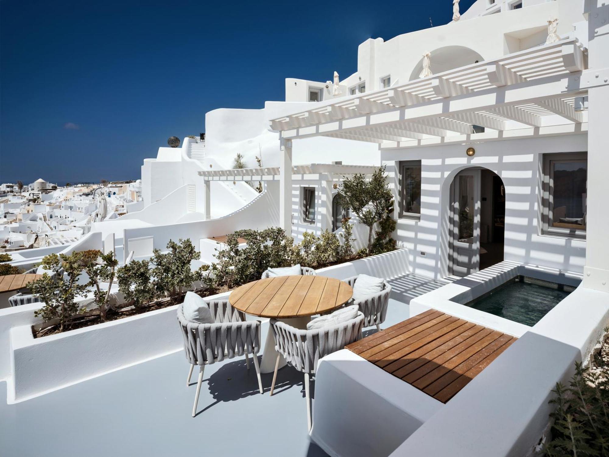 Отель Ikies Santorini Ия Экстерьер фото