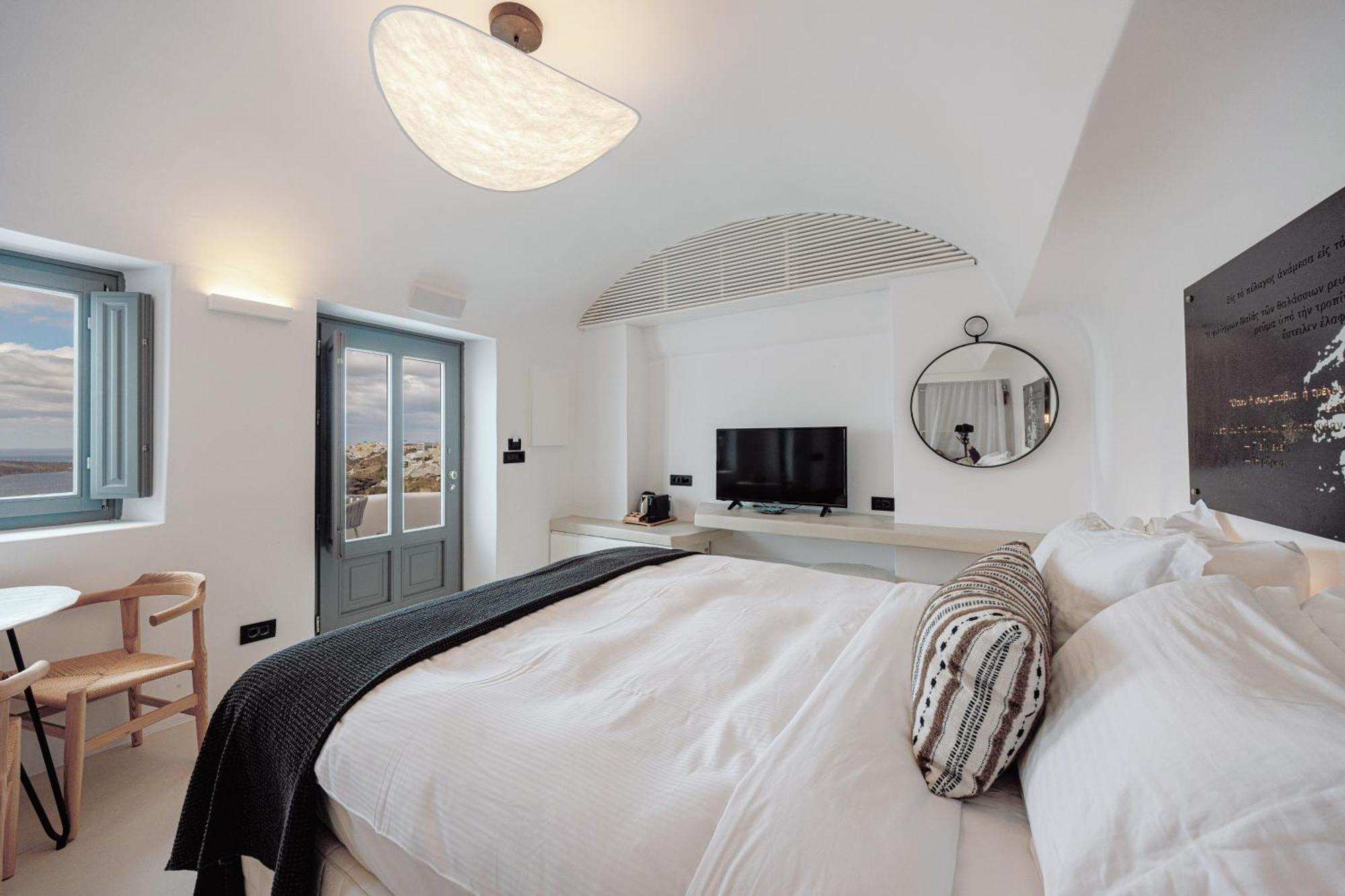 Отель Ikies Santorini Ия Номер фото