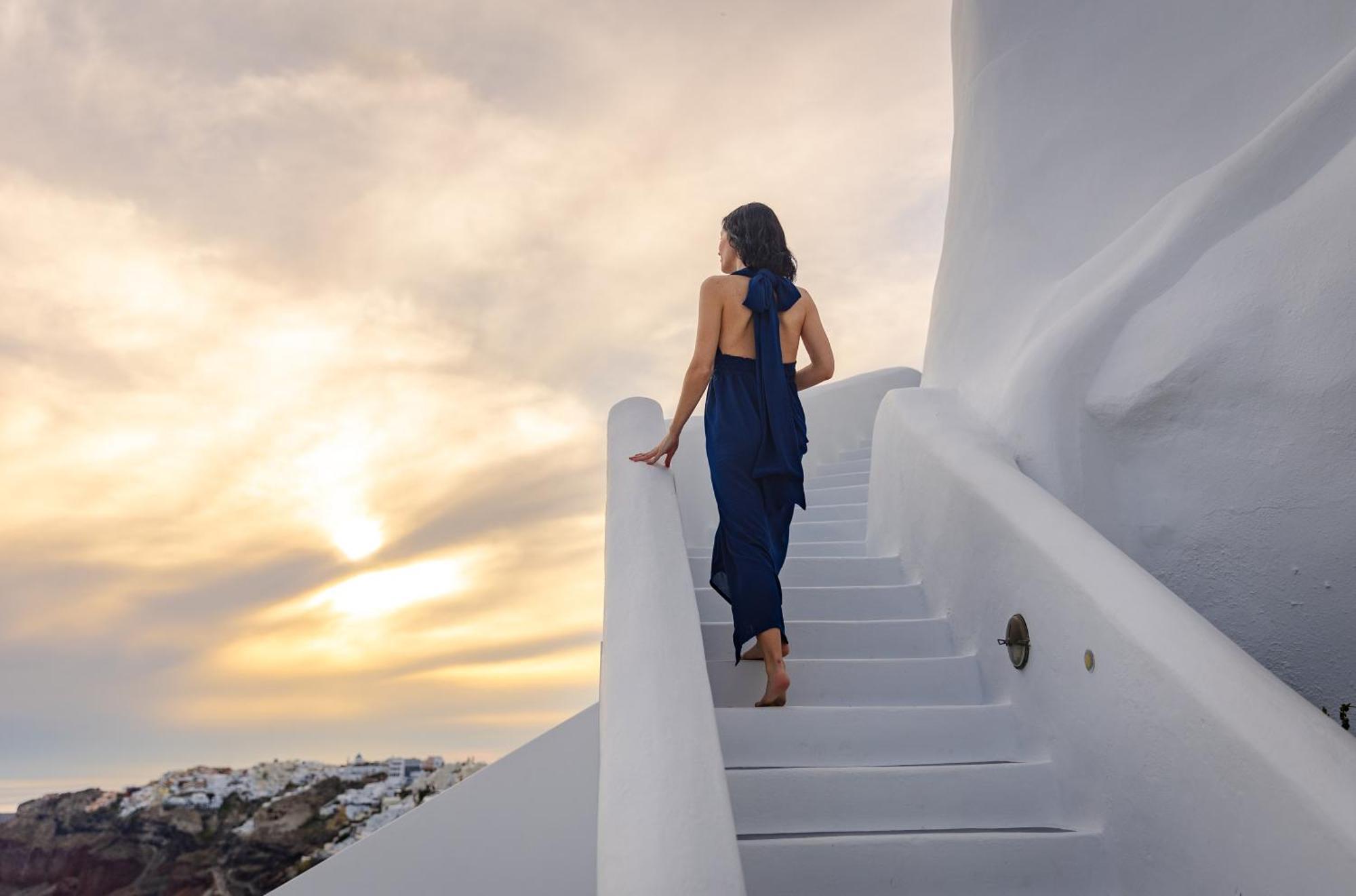 Отель Ikies Santorini Ия Экстерьер фото